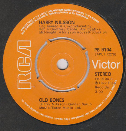 Harry Nilsson - All I Think About Is You Vinyl Singles Vinyl Zeer Goed / Hoesje Goed "VINYLSINGLES.NL"