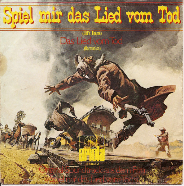 Ennio Morricone - Spiel Mir Das Lied Vom Tod Vinyl Singles Vinyl Goed / Hoes Goed