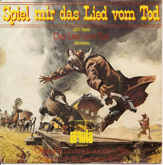 Ennio Morricone - Spiel Mir Das Lied Vom Tod Vinyl Singles Vinyl Goed / Hoes Goed