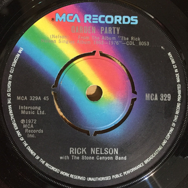 Rick Nelson &amp; The Stone Canyon Band – Gartenparty 17450