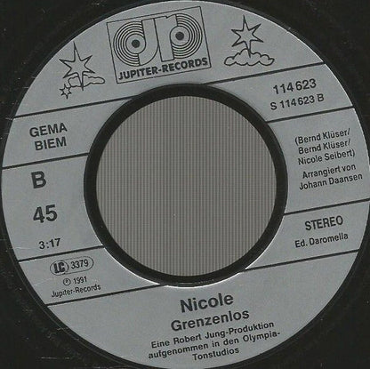 Nicole - Ein Leises Lied 17363 Vinyl Singles Vinyl Goed / Hoes Goed