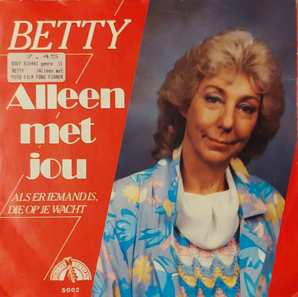 Betty - Alleen met jou 07500