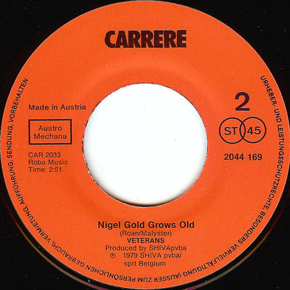 Veterans - There Ain't No Age For Rock 'n' Roll 41823 Vinyl Singles Vinyl Goed / Hoes Generic