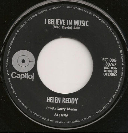 Helen Reddy - I Don't Know How To Love Him Vinyl Singles Vinyl Zeer Goed / Hoesje Goed "VINYLSINGLES.NL"