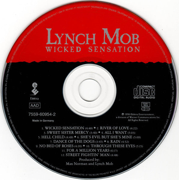 Lynch Mob - Wicked Sensation (CD) 70840 Compact Disc Goede Staat