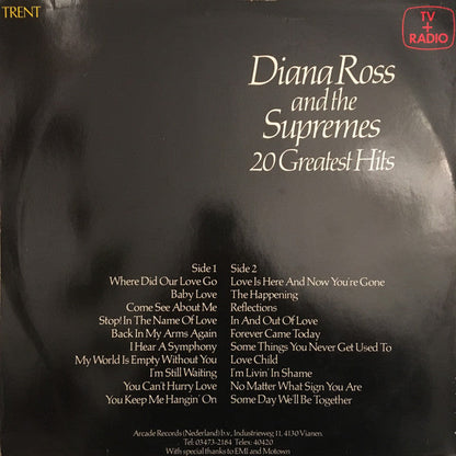 Supremes - 20 Greatest Hits (LP) 50948