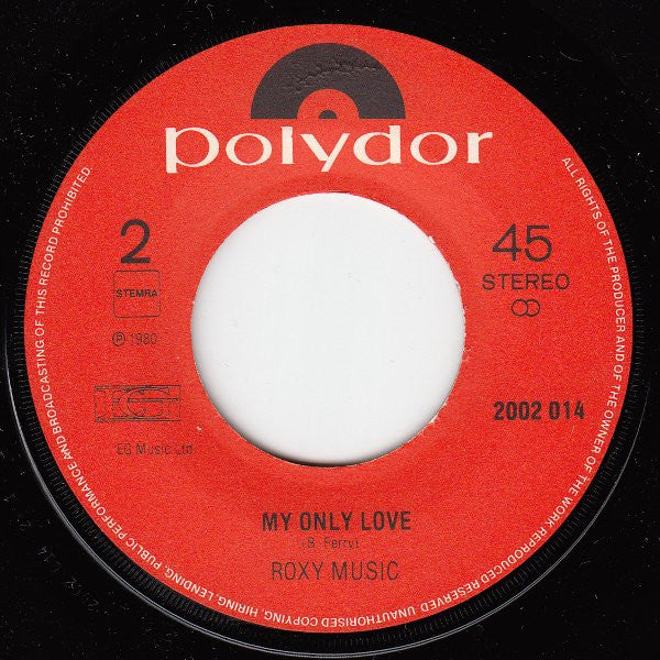 Roxy Music - The Same Old Scene 41516 Vinyl Singles Vinyl Goed / Hoes Generic