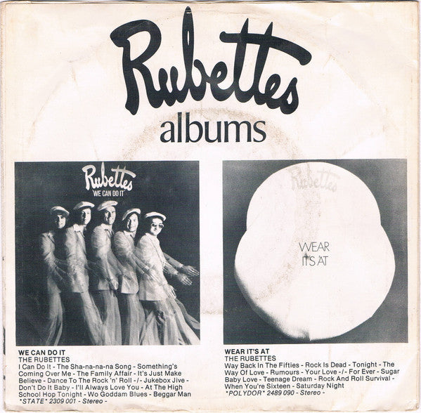 Rubettes - Foe Dee Oh Dee 38516
