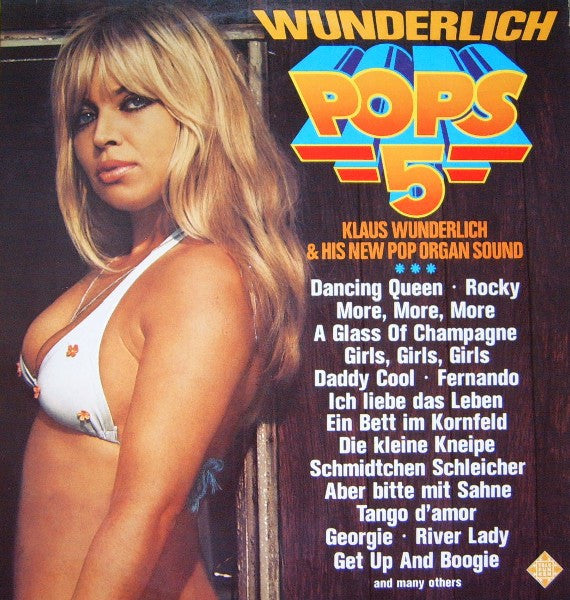 Klaus Wunderlich - Wunderlich Pops 5 (LP) 48433 Vinyl LP JUKEBOXSINGLES.NL   