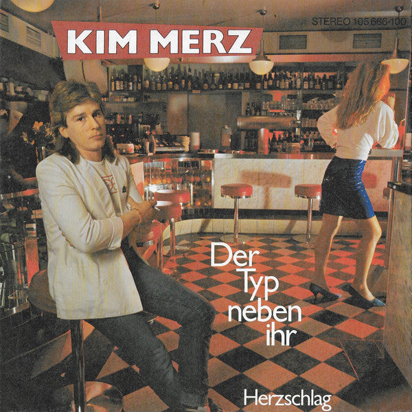 Kim Merz - Der Typ Neben Ihr 40976 Vinyl Singles Vinyl Goed / Hoes Goed