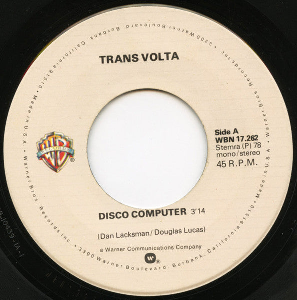 Transvolta - Disco Computer 41845 Vinyl Singles Vinyl Goed / Hoes Generic