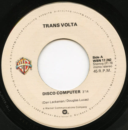 Transvolta - Disco Computer 41845 Vinyl Singles Vinyl Goed / Hoes Generic