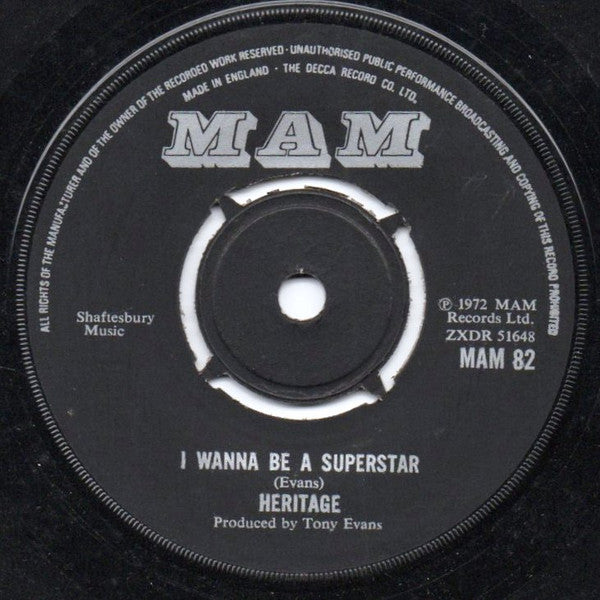 Heritage - Poor Soul 41534 Vinyl Singles Toevoegen Vinyl Goed / Hoes Generic