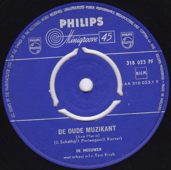 Meeuwen - De Oude Muzikant 38293