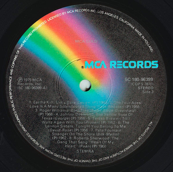 Verschiedene - MCA Gold (LP) 49973