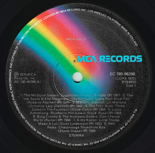 Verschiedene - MCA Gold (LP) 49973