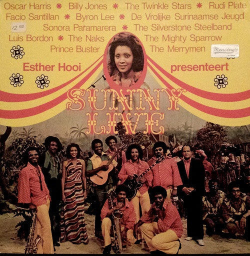 Various - Esther Hooi Presenteert Sunny Live (LP) 52133 Vinyl LP Vinyl Goed / Hoes Goed