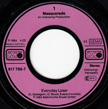 Masquerade - Everyday Loser 30194