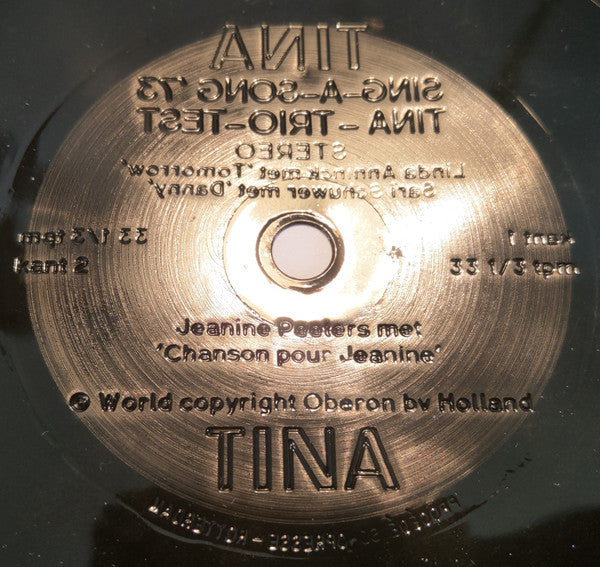 Various - Sing A Song '73 Tina-Trio-Test (Flexidisc) 34276 Flexidisc Vinyl Goed / Hoes Goed