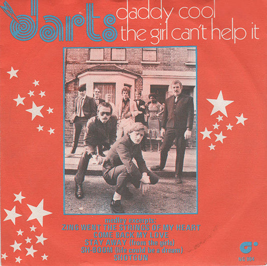 Darts - Daddy Cool 43526 Vinyl Singles Vinyl Zeer Goed / Hoesje Goed "VINYLSINGLES.NL"