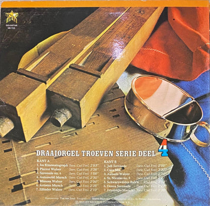 Verschiedene - Carl Frei, Barrel Organ Trumpets Series Teil 4, De Klok (LP) 50600
