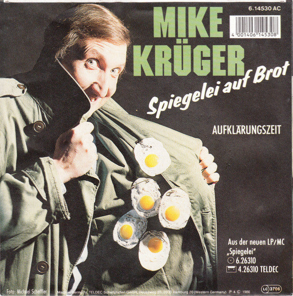 Mike Kruger - Spiegelei Auf Brot 20454 Vinyl Singles Vinyl Goed / Hoes Goed
