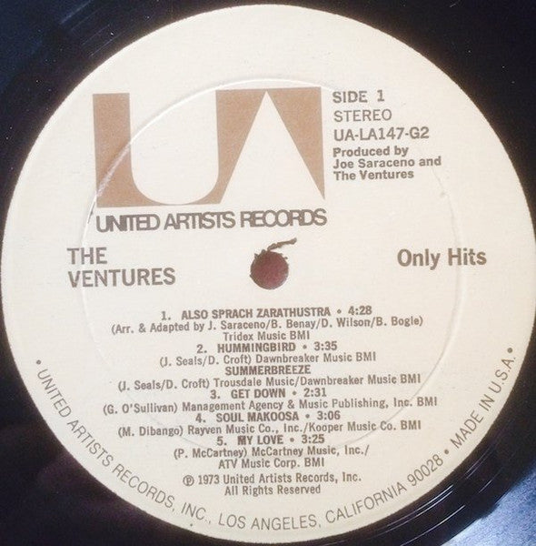 Ventures - Only Hits! (LP) 42675 Vinyl LP JUKEBOXSINGLES.NL   