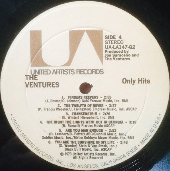 Ventures - Only Hits! (LP) 42675 Vinyl LP JUKEBOXSINGLES.NL   