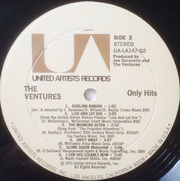 Ventures - Only Hits! (LP) 42675 Vinyl LP JUKEBOXSINGLES.NL   