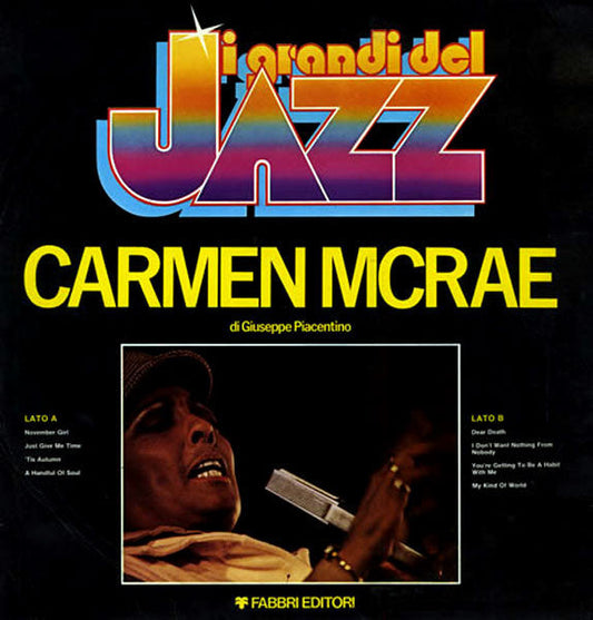 Carmen McRae - Carmen McRae (LP) 43087 Vinyl LP JUKEBOXSINGLES.NL   