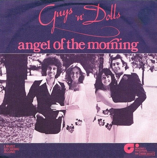 Guys 'N' Dolls - Angel Of The Morning 35341 Vinyl Singles Vinyl Zeer Goed / Hoesje Goed "VINYLSINGLES.NL"