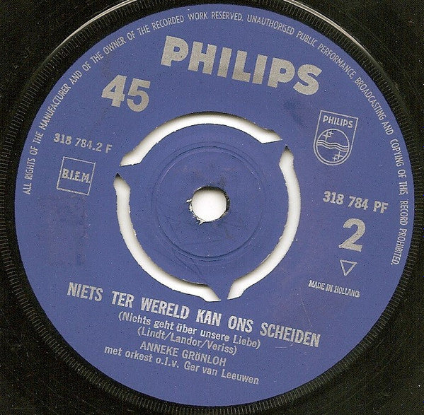 Anneke Grönloh - Paradiso 42536 Vinyl Singles Vinyl Goed / Hoes Generic