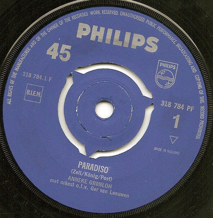Anneke Grönloh - Paradiso 42536 Vinyl Singles Vinyl Goed / Hoes Generic
