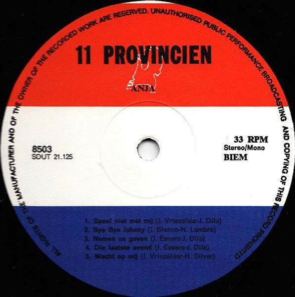 Anja - Anja (LP) 43300 Vinyl LP Vinyl Goed / Hoes Goed