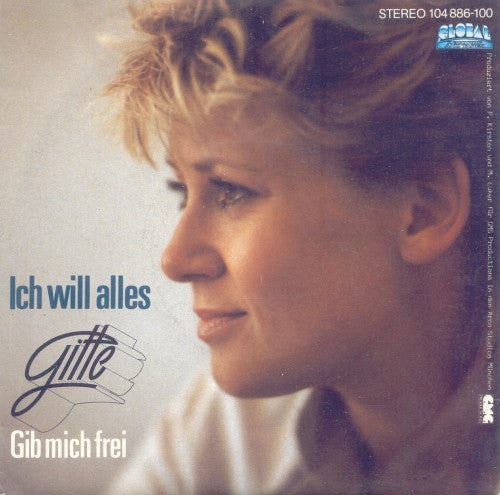 Gitte Hænning - Ich Will Alles Vinyl Singles Vinyl Zeer Goed / Hoesje Goed "VINYLSINGLES.NL"