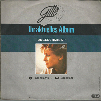 Gitte Hænning - Ich Will Alles Vinyl Singles Vinyl Zeer Goed / Hoesje Goed "VINYLSINGLES.NL"