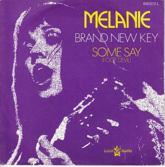 Melanie - Brand New Key 39035 Vinyl Singles Vinyl Goed / Hoes Goed