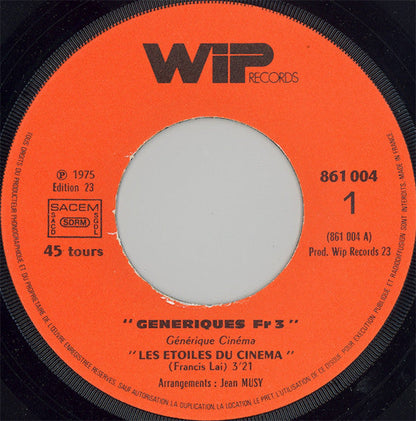 Francis Lai - Indicatifs De FR3 15208