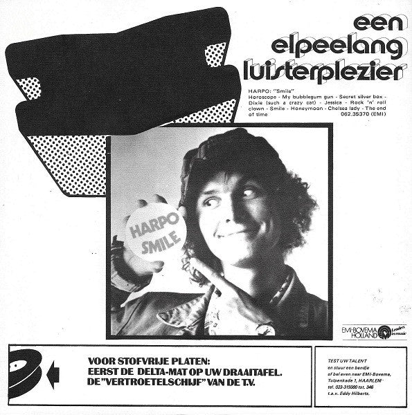 Harpo - Rock 'N' Roll Clown Vinyl Singles Vinyl Zeer Goed / Hoesje Goed "VINYLSINGLES.NL"