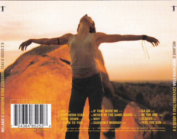 Melanie C - Northern Star (CD) 70730 Compact Disc Goede Staat