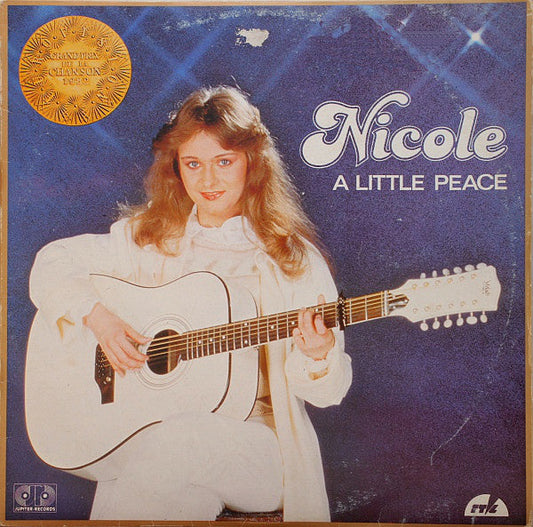 Nicole - A Little Peace (LP) 41517 Vinyl LP Vinyl Goed / Hoes Goed