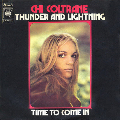 Chi Coltrane - Thunder And Lightning 39077 Vinyl Singles Vinyl Zeer Goed / Hoesje Goed "VINYLSINGLES.NL"