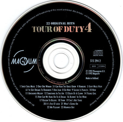 Various - Tour Of Duty 4 (CD) 70559 Compact Disc Goede Staat
