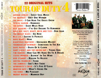Various - Tour Of Duty 4 (CD) 70559 Compact Disc Goede Staat