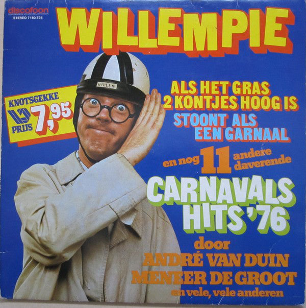 Various - Willempie, Als Het Gras 2 Kontjes Hoog Is, Stoont Als Een Garnaal '76 (LP) 41263 Vinyl LP JUKEBOXSINGLES.NL   