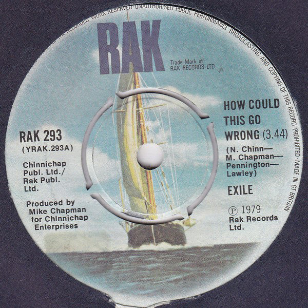 Exile - How Could This Go Wrong 39515 Vinyl Singles Vinyl Goed / Hoes Goed