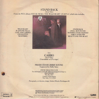 Stevie Nicks - Stand Back 18690