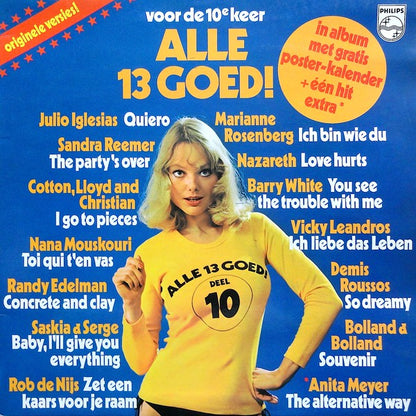 Verschiedene – Alle 13 richtig! Teil 10 (LP) (+Poster)