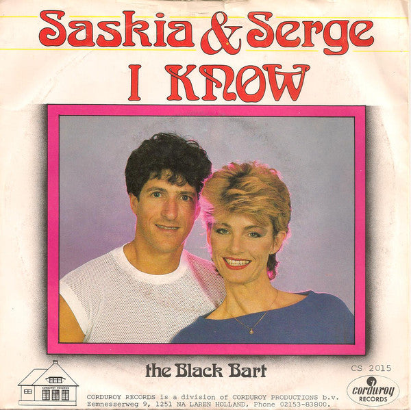 Saskia & Serge - I Know 16680 Vinyl Singles Vinyl Goed / Hoes Goed