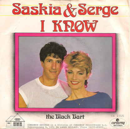Saskia & Serge - I Know 16680 Vinyl Singles Vinyl Goed / Hoes Goed